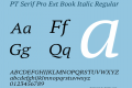 PT Serif Pro Ext Book Italic