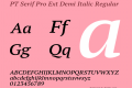 PT Serif Pro Ext Demi Italic