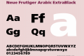 Neue Frutiger Arabic