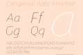 Congenial Italic