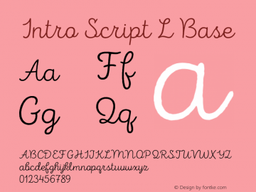 Intro Script L