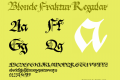 Blonde Fraktur