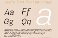 Hydra Text Pro