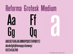 Reforma Grotesk