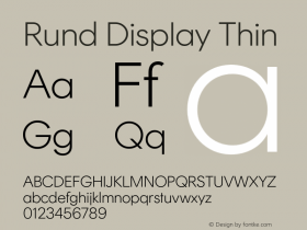 Rund Display