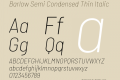 Barlow Semi Condensed Thin