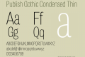 Publish Gothic Condensed