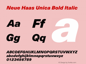 Neue Haas Unica