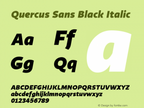 Quercus Sans