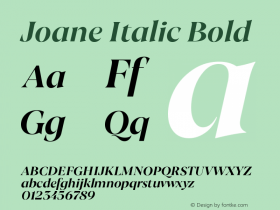 Joane Italic