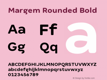 Margem Rounded