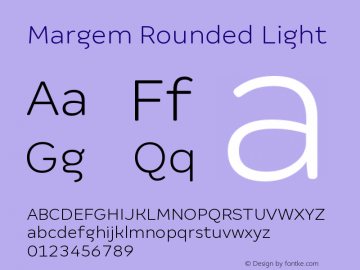 Margem Rounded