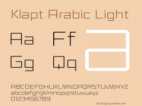 Klapt Arabic