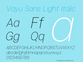 Vayu Sans