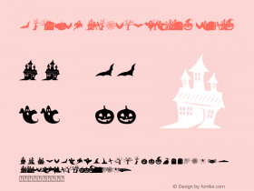 Fontype Hallowen Dingbat