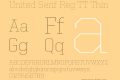 United Serif Reg TT