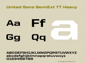 United Sans SemiExt TT