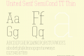 United Serif SemiCond TT