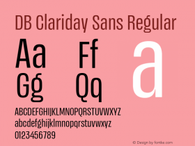 DB Clariday Sans