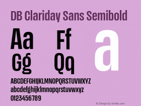 DB Clariday Sans