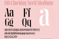 DB Clariday Serif