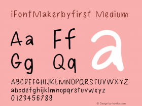 iFontMakerbyfirst