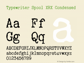 Typewriter Spool XRX