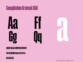 Compilation Grotesk