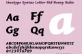 Linotype Syntax Letter Std