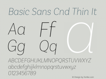 Basic Sans Cnd