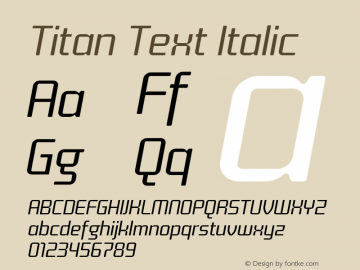 Titan Text