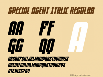 Special Agent Italic