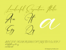 Landerful Signature