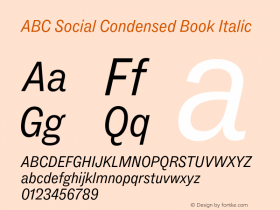 ABC Social Condensed