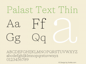 Palast Text