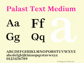 Palast Text