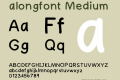 alongfont