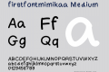 firstfontmimikaa