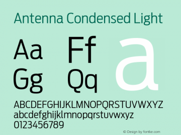 Antenna Condensed