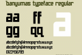 Banyumas Typeface