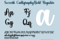 Sweeth CalligraphyBold