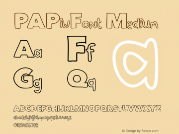 PAPiwFont