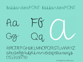 ItaliantexFONT