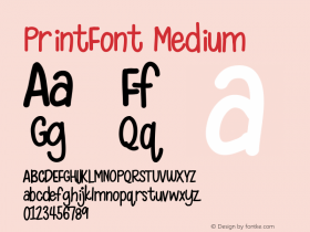 PrintFont