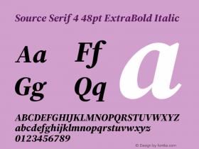 Source Serif 4 48pt