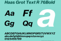 Haas Grot Text R