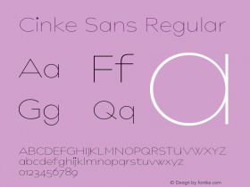 Cinke Sans