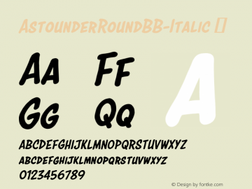 AstounderRoundBB-Italic