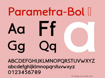 Parametra-Bol