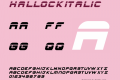 HallockItalic